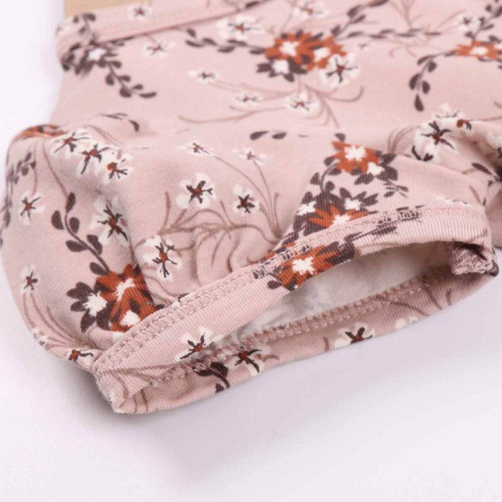 Kurzarm T-Shirt Blumen