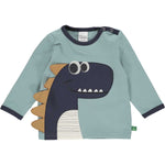 Langarm T-Shirt Dino