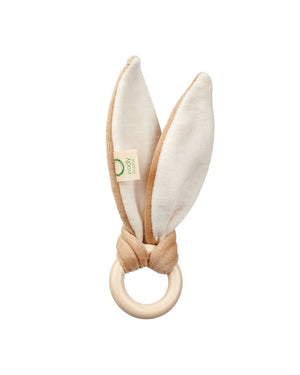 Anello di dentizione orecchie di coniglio