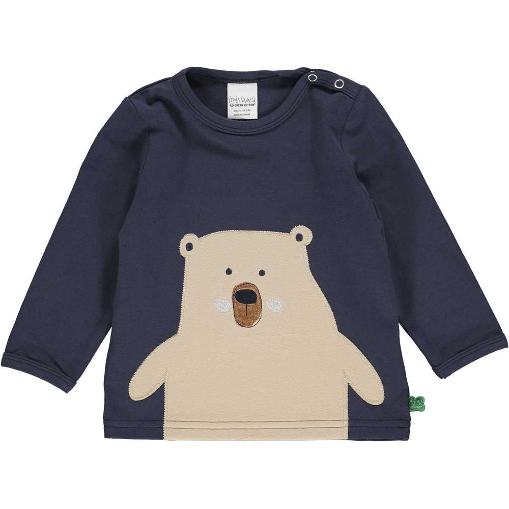 Langarm T-Shirt Bär