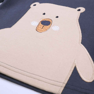 Langarm T-Shirt Bär